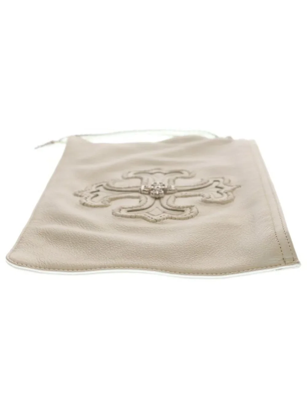 Chrome Hearts Filig Plus Rhodium Processed Clutch White